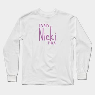 Nicki Era Long Sleeve T-Shirt